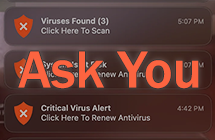 Suppression du virus pop-up « Ask You » sur Mac