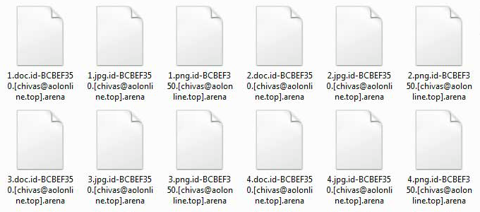 Fichiers d'extension .arena
